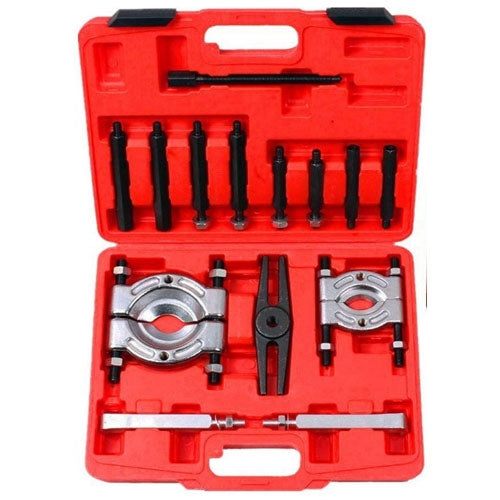 [US Warehouse] 14 in 1 2 inch & 3 inch Bearing Separator Remove Bearings Tool Puller Kit