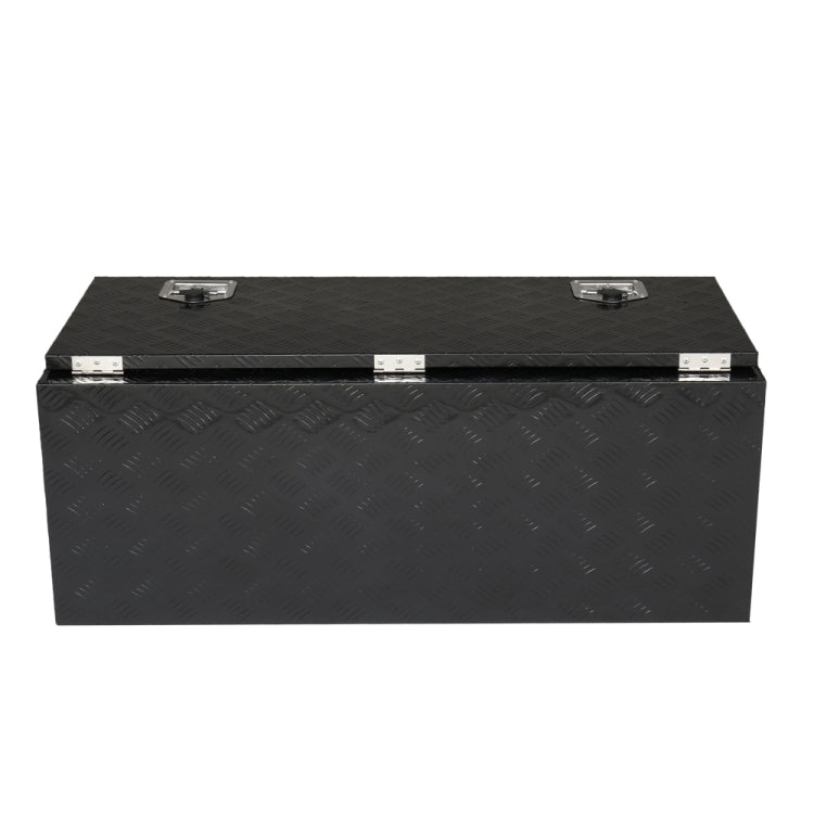 [US Warehouse] B Style Aluminum 5-bar Pattern Tool Box with Double Locks, Size: 42 x 18 x 17 inch