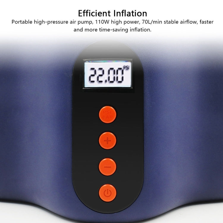 HT-767 20PSI SUP Paddle Board Electric Air Pump 12V Vehicle Power Supply