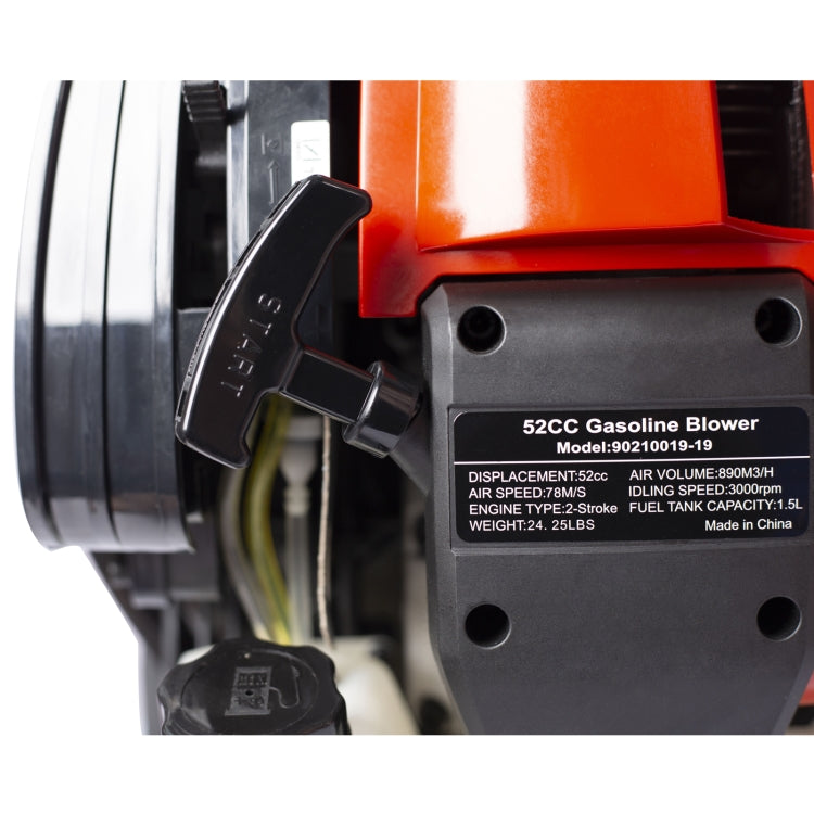 [US Warehouse] 2-Cycle Gas Backpack Leaf Blower with Extention Tube