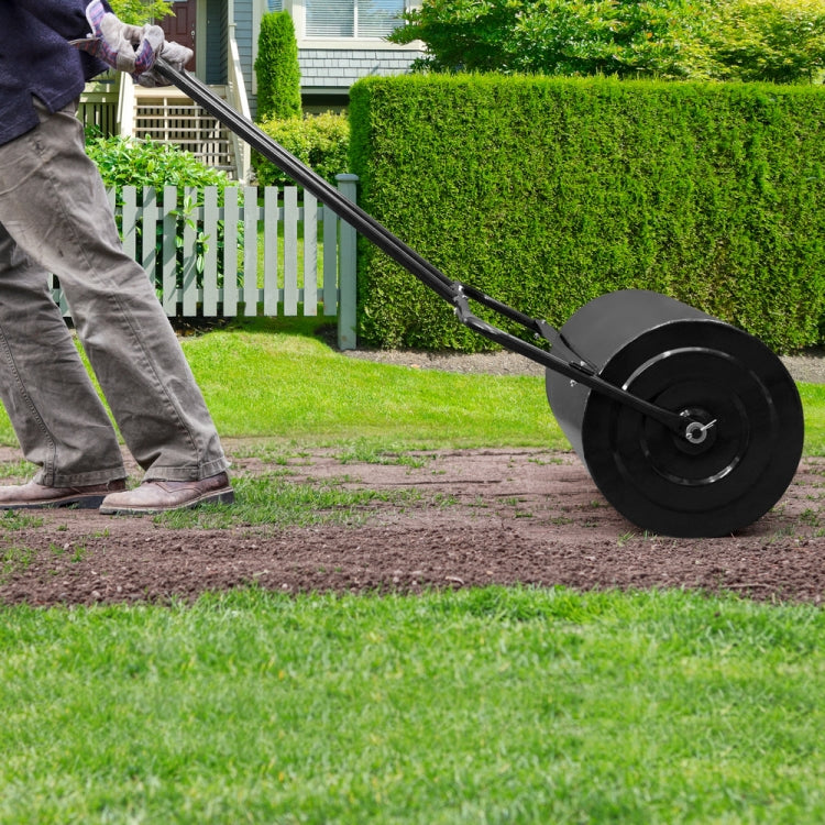 [US Warehouse] Iron Cylindrical Lawn Roller, Size: 47.5 x 19.5 x 12.6 inch