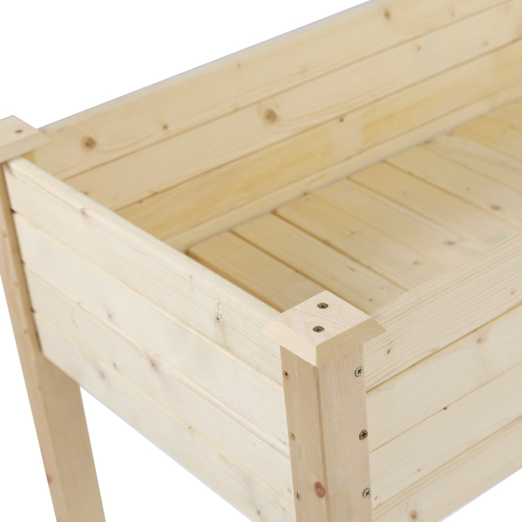 [US Warehouse] Wood Planting Frame Tall Foot Type, Size: 123x57x76cm