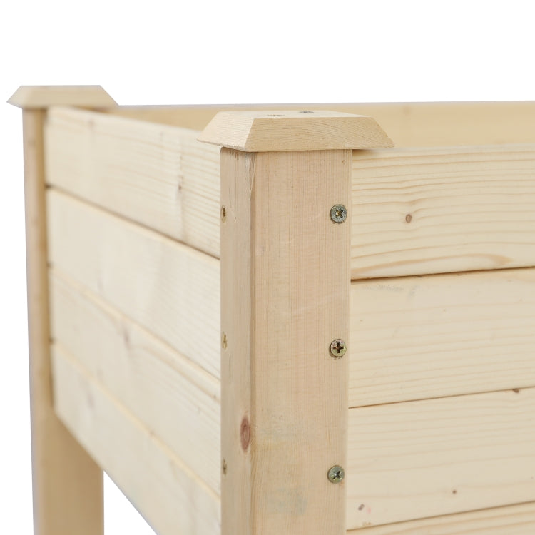 [US Warehouse] Wood Planting Frame Tall Foot Type, Size: 123x57x76cm