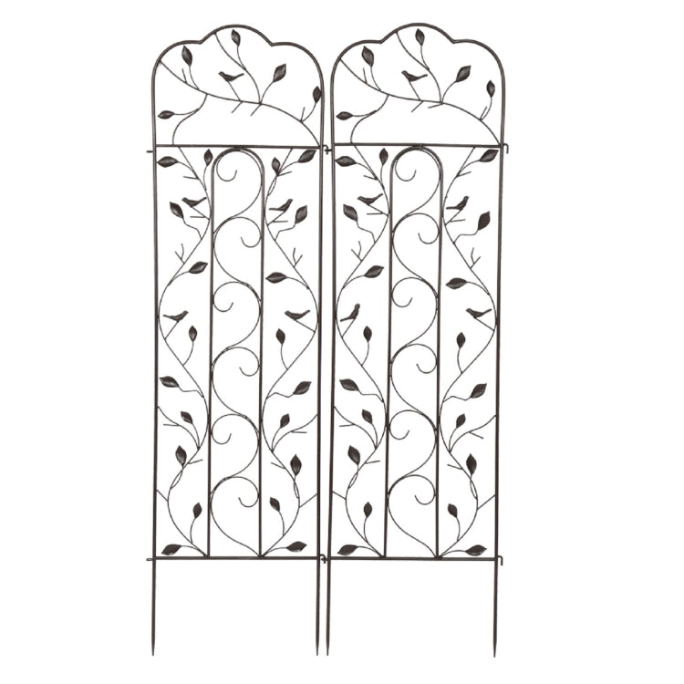 [US Warehouse] 2 PCS Shangata Top Iron Garden Climbing Frame, Size: 40x150cm