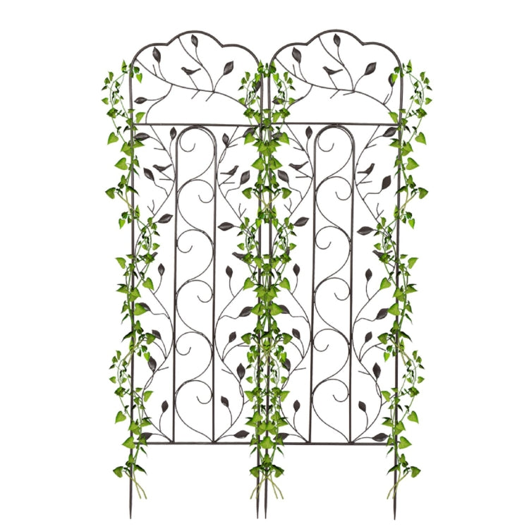 [US Warehouse] 2 PCS Shangata Top Iron Garden Climbing Frame, Size: 40x150cm