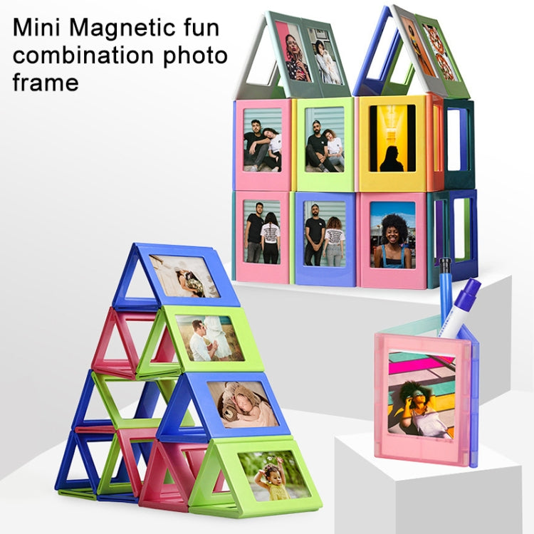 5 PCS Creative Variety Combination Magnetic Photo Frame, Inner Frame Size: 6.2x4.5cm