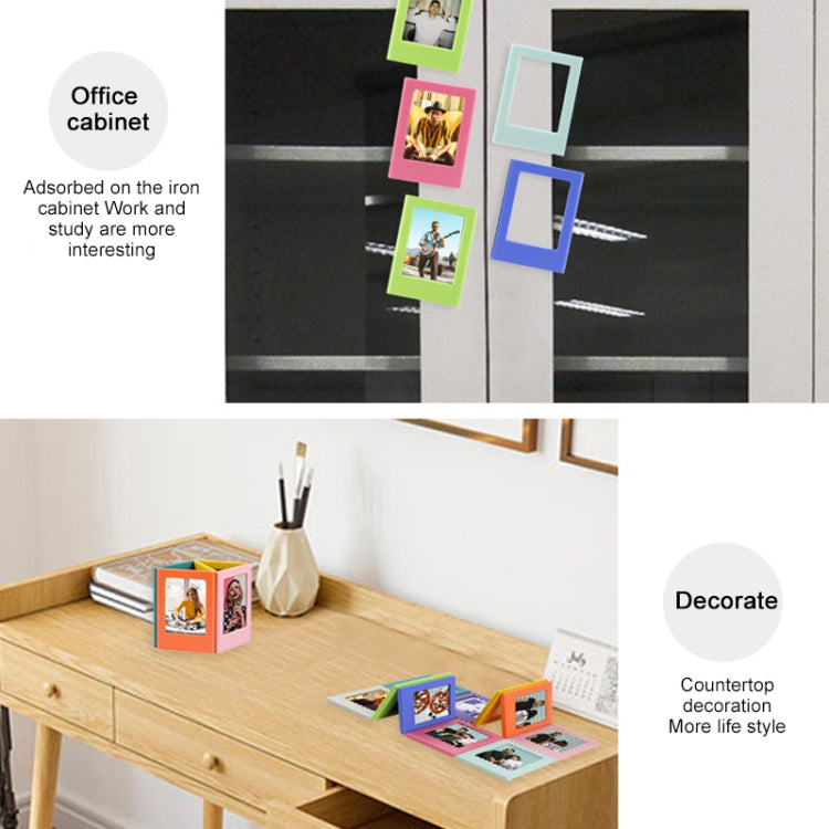 5 PCS Creative Variety Combination Magnetic Photo Frame, Inner Frame Size: 6.2x4.5cm