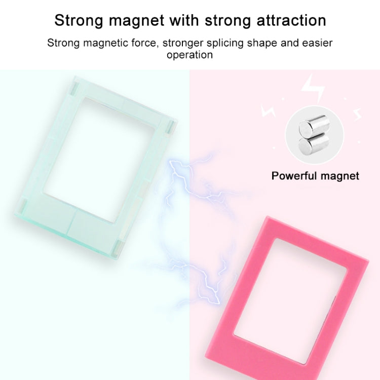 5 PCS Creative Variety Combination Magnetic Photo Frame, Inner Frame Size: 6.2x4.5cm