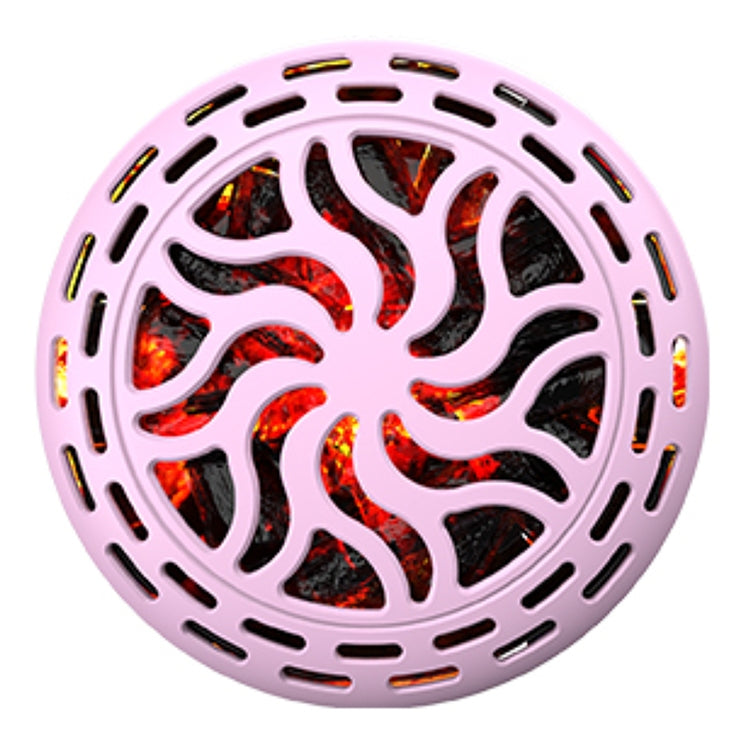 N9 3600mAh 6.5W Portable Aluminum  Alloy Round Hand Warmer(Pink)
