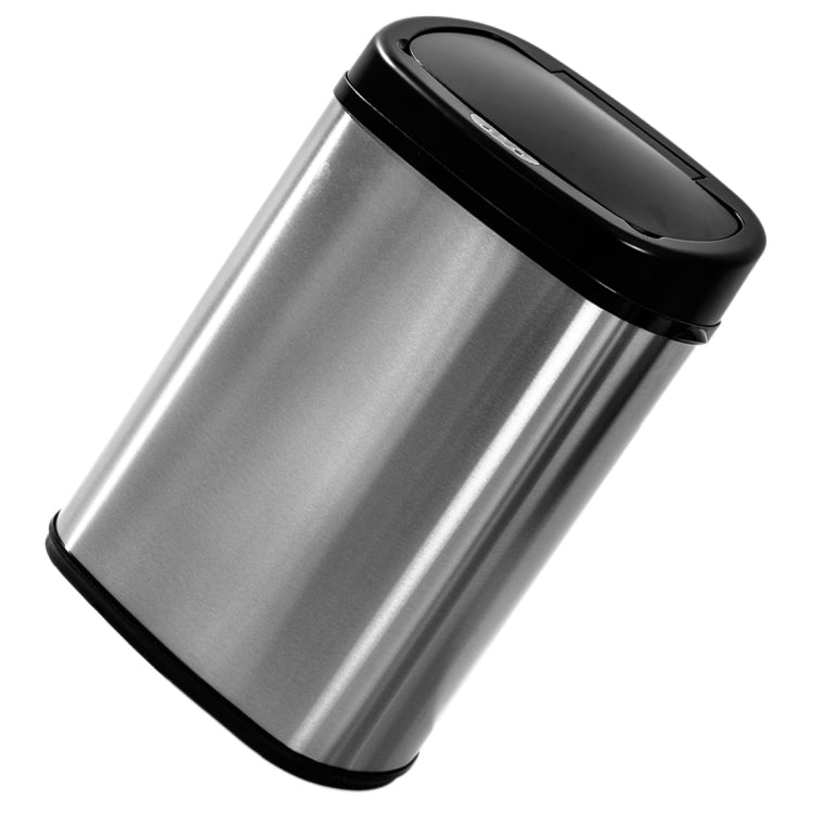 [JPN Warehouse] Vertical Automatic Induction Open and Close Trash Can, Capacity: 48L