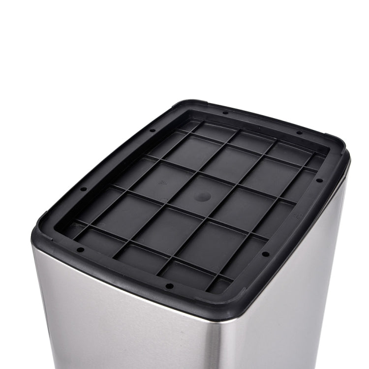 [JPN Warehouse] Vertical Automatic Induction Open and Close Trash Can, Capacity: 48L