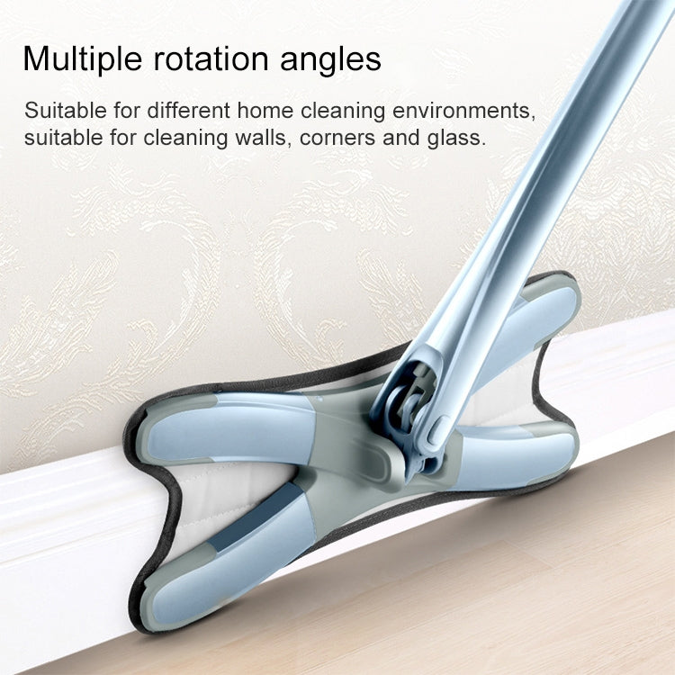 X-type Hand Wash Free Flat Mop Household Rotary Mop