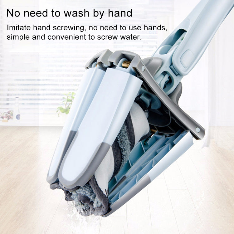X-type Hand Wash Free Flat Mop Household Rotary Mop