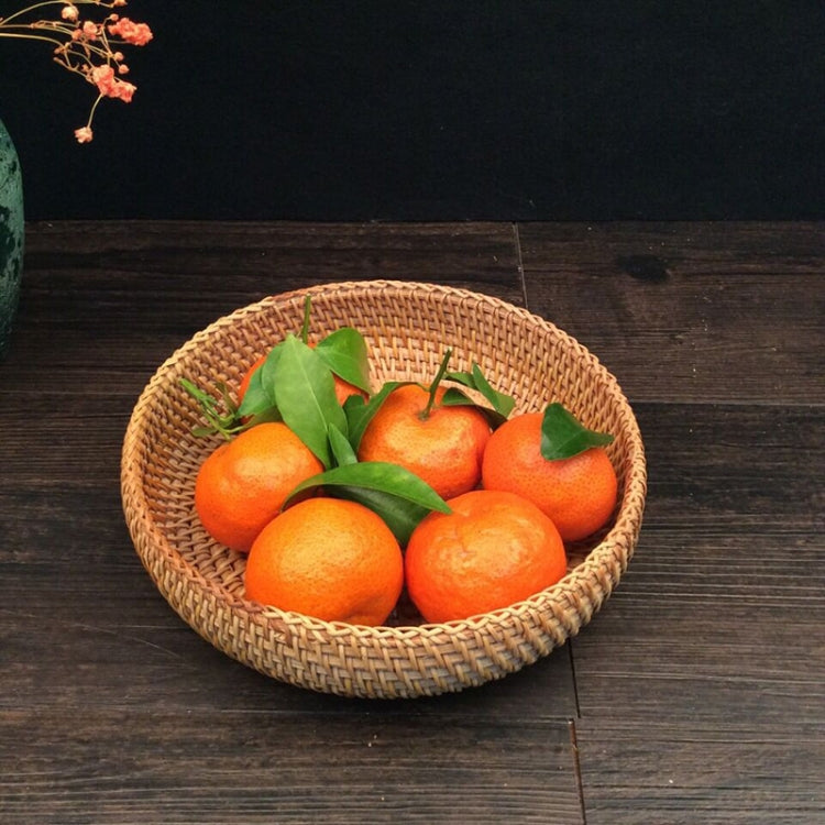 GP16 Braided Sweet Vegetable Fruit Snack Storage Tray Display Basket