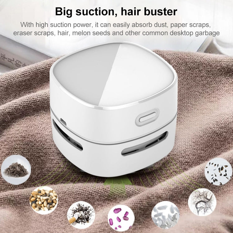3W Hardcover Battery Style Portable Handheld Wireless Mini Desktop Vacuum Cleaner