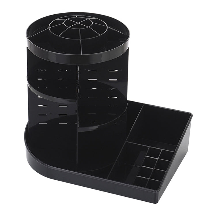 360 Degree Rotating Makeup Box Transparent Lipstick Multi-function Desktop Cosmetics Shelf Storage Box