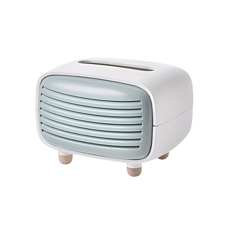 Creative Radio Shape Tissue Box Simple Household Plastic Desktop Storage Box, Size:19x13.5x14cm