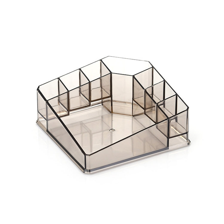 Desktop Makeup Box Transparent Lipstick Multi-function Desktop Cosmetics Shelf Storage Box