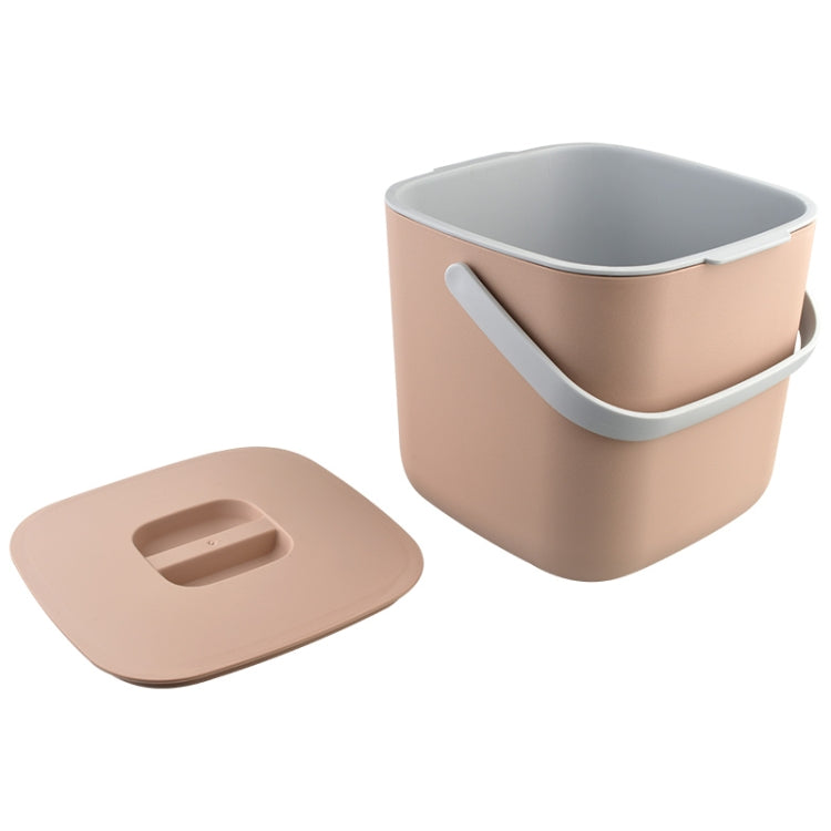 Household Creative Kitchen Trash Can With Cover Simple Fashion Classification Garbage Bin Residue Filter Bin