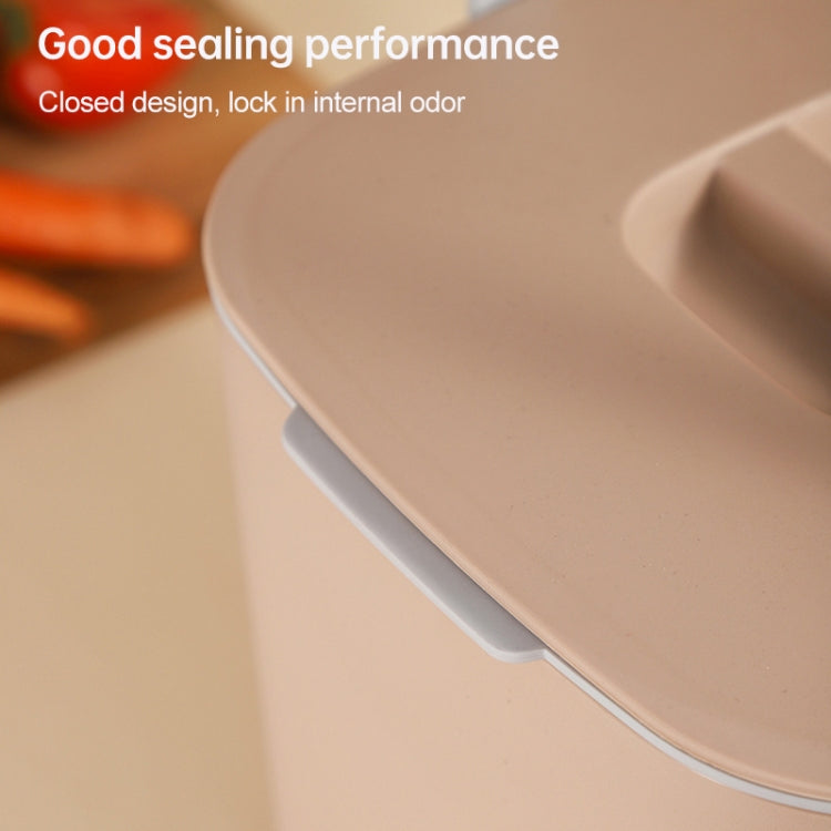 Household Creative Kitchen Trash Can With Cover Simple Fashion Classification Garbage Bin Residue Filter Bin