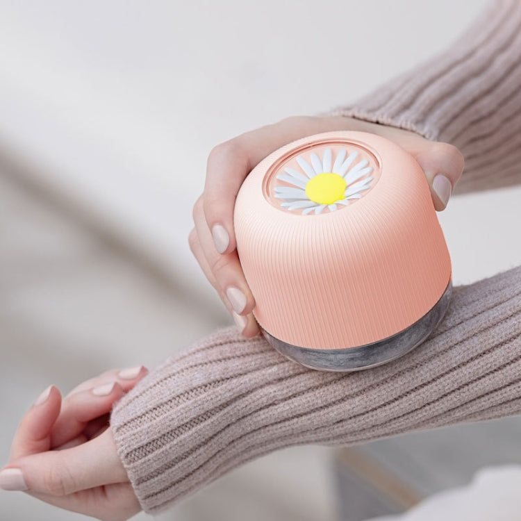 Daisy Pattern Home USB Clothes Hair Ball Trimmer Rechargeable USB Electric Ball Remover