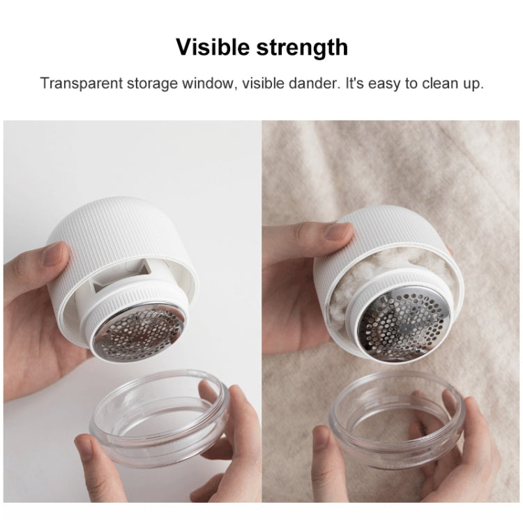 Daisy Pattern Home USB Clothes Hair Ball Trimmer Rechargeable USB Electric Ball Remover