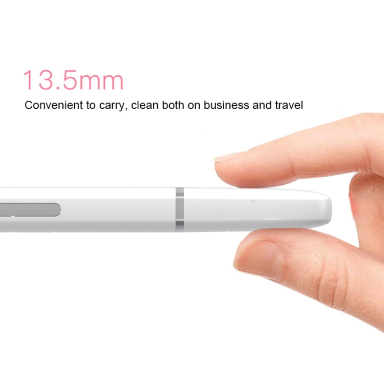 YJK063 Ultrasonic Ion Cleanser Micro-current Massage Beauty Introduction Instrument (Silver)
