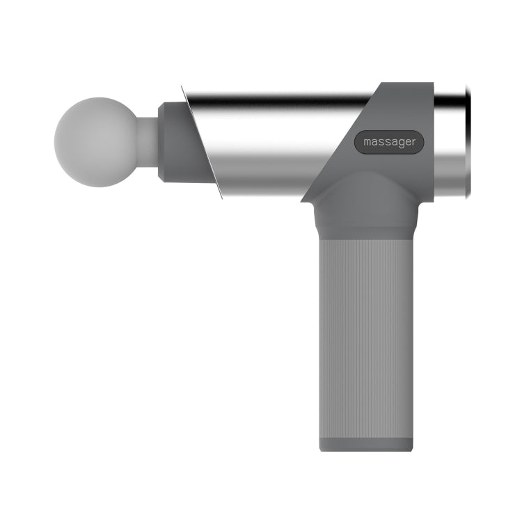 HF-01 60W APP Bluetooth Control Smart Fascia Gun Muscle Relaxation Massager with Touch + Button LCD Screen(Grey)