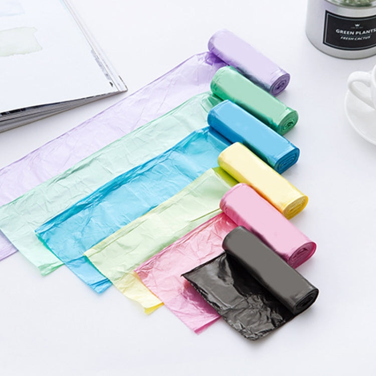2 PCS Kitchen Toilet Household Flat Mouth Point-break Plastic Bag Garbage Bag, Weight: 185g