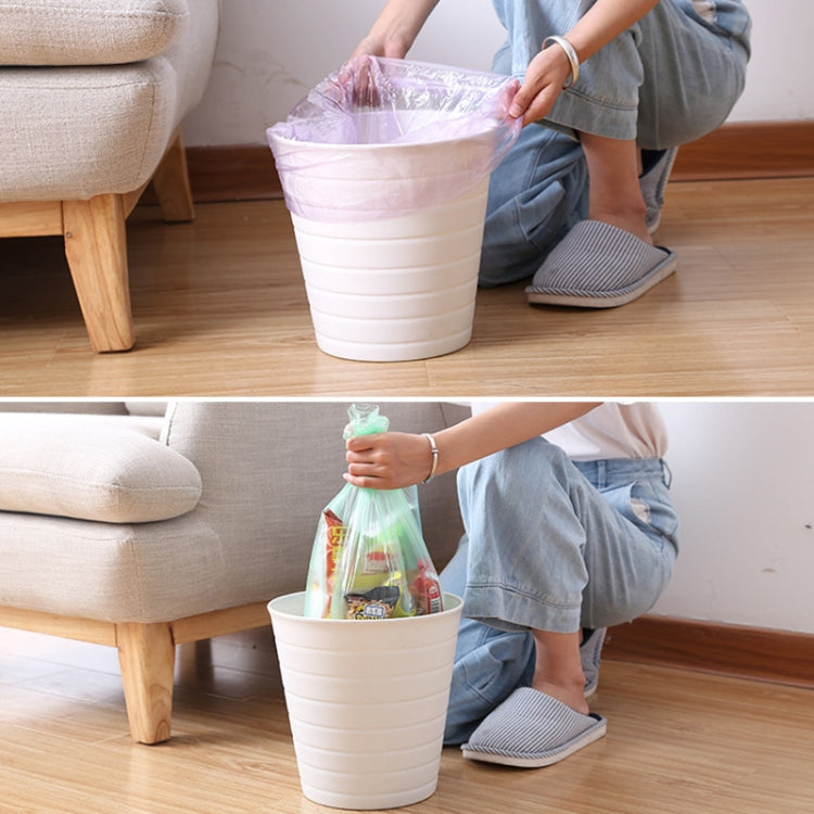 2 PCS Kitchen Toilet Household Flat Mouth Point-break Plastic Bag Garbage Bag, Weight: 185g