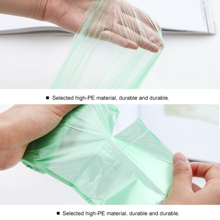 2 PCS Kitchen Toilet Household Flat Mouth Point-break Plastic Bag Garbage Bag, Weight: 185g