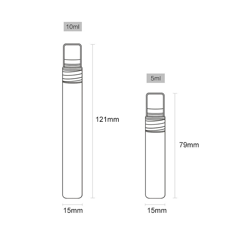 10 PCS 5ml Disinfection Mask Spray Bottle Empty Bottle