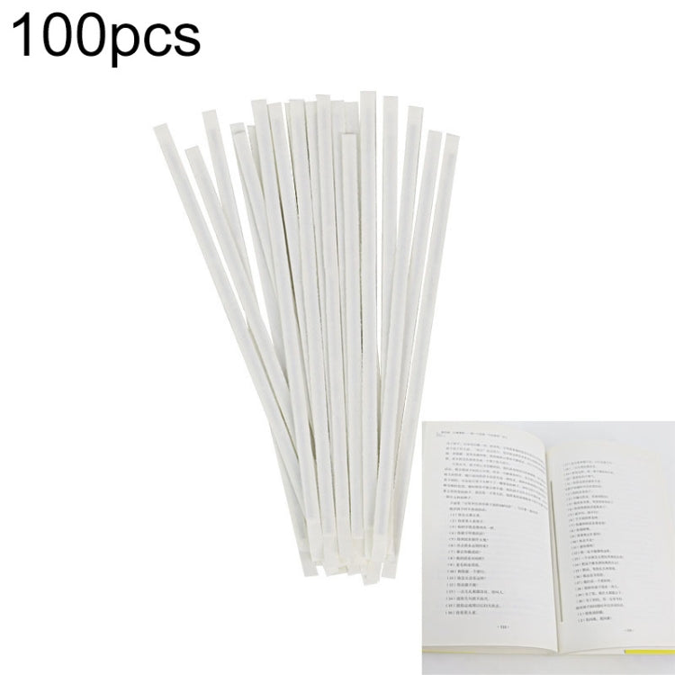 1000 PCS 16cm Iron-based EM Anti-Theft Double Sided Magnetic Strip for Book Security