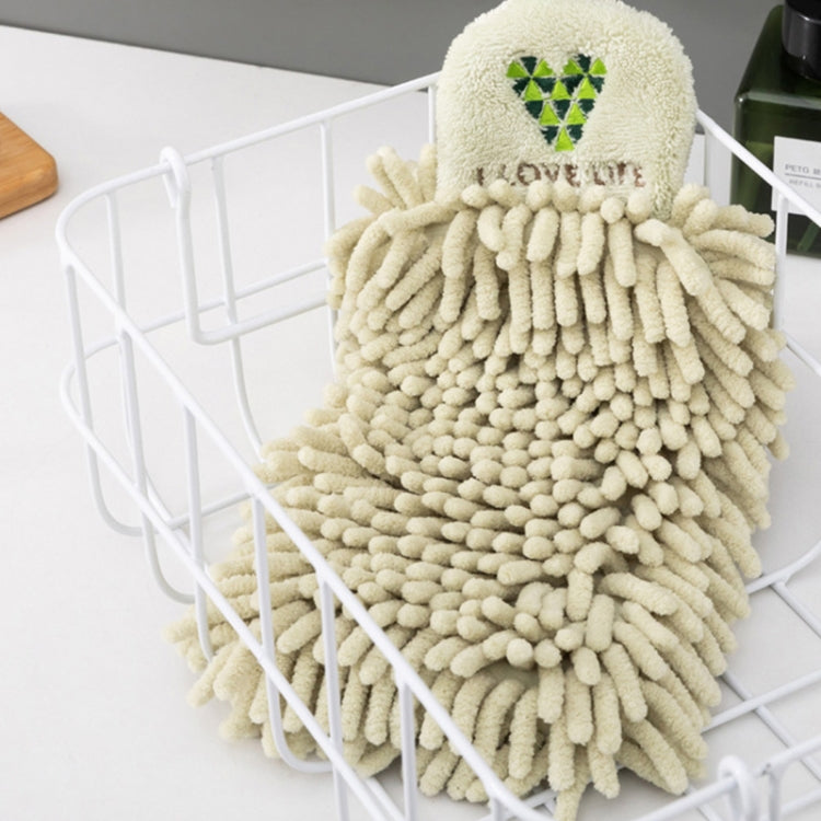 Hand Towel Cartoon Embroidered Quick-drying Hanging Kitchen Towel