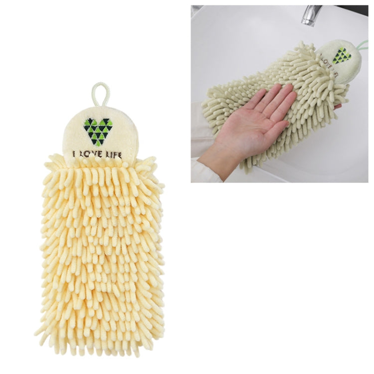 Hand Towel Cartoon Embroidered Quick-drying Hanging Kitchen Towel