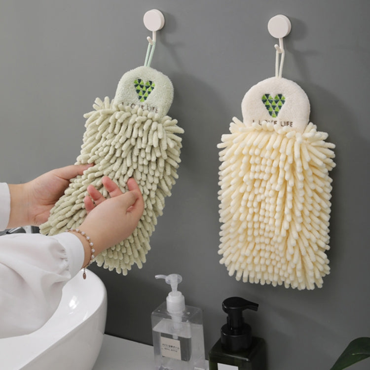 Hand Towel Cartoon Embroidered Quick-drying Hanging Kitchen Towel