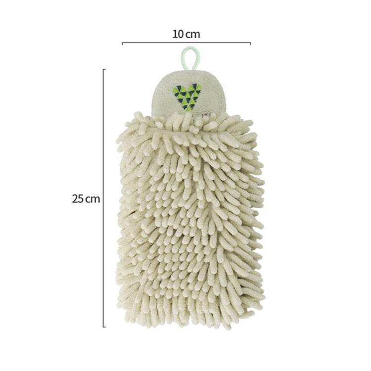 Hand Towel Cartoon Embroidered Quick-drying Hanging Kitchen Towel