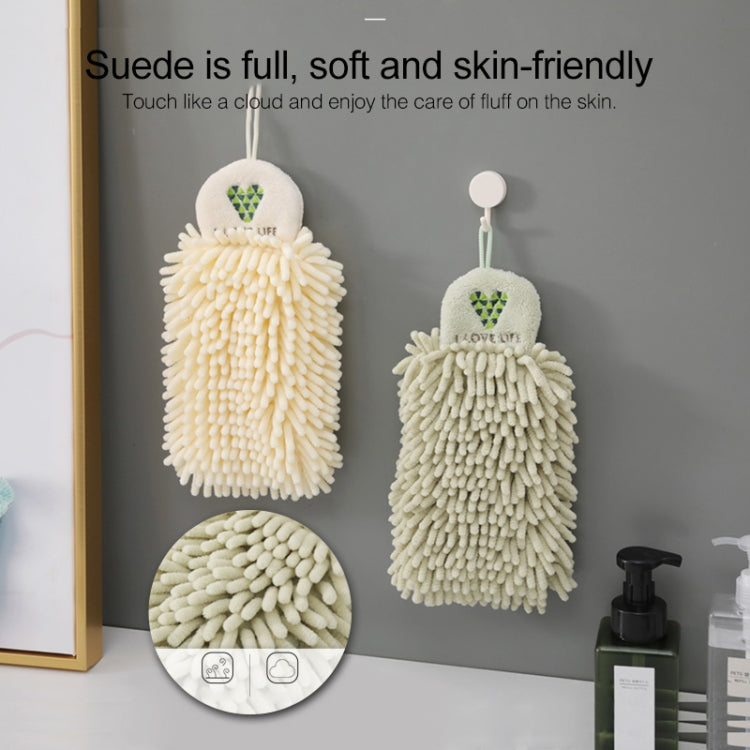Hand Towel Cartoon Embroidered Quick-drying Hanging Kitchen Towel