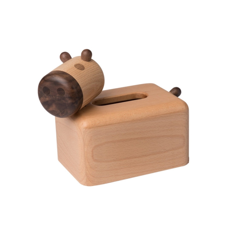 Musor Creative Home Multi Specification Desktop Storage Suction Box, Calf Tissue Box Maple