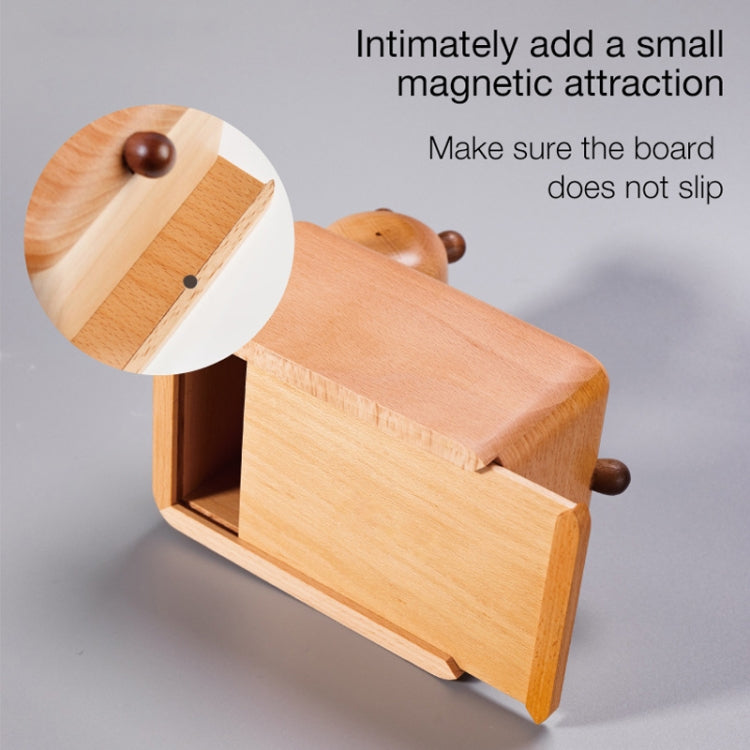 Musor Creative Home Multi Specification Desktop Storage Suction Box, Calf Tissue Box Maple