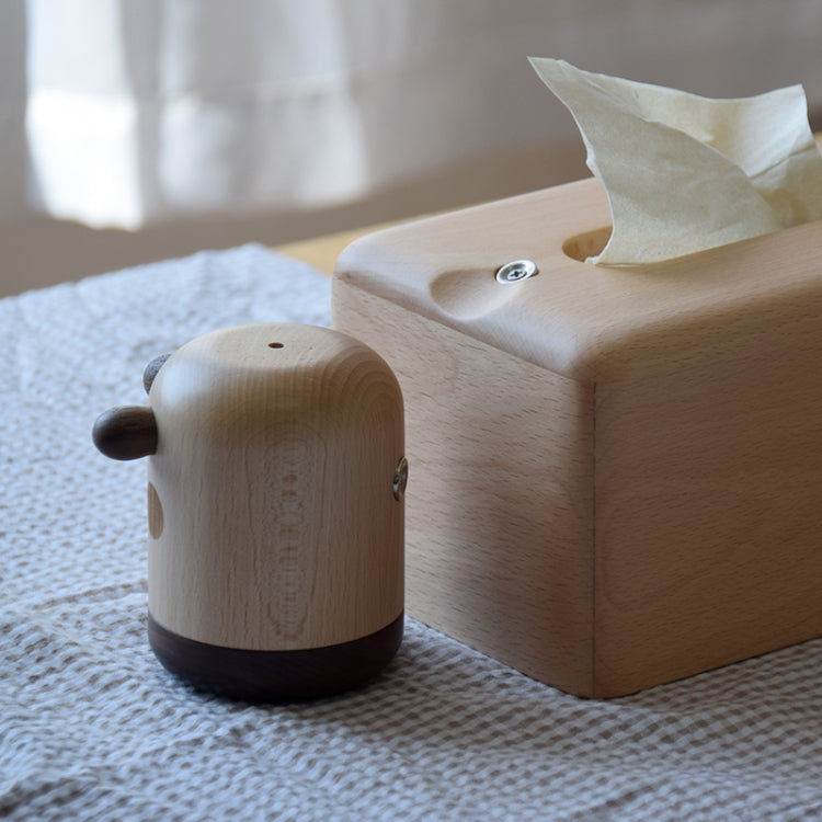 Musor Creative Home Multi Specification Desktop Storage Suction Box, Calf Tissue Box Maple