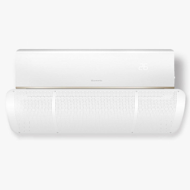 Anti Direct Blow Wall Mounted Air Conditioner Guide Plate Cold Air Baffle (White)