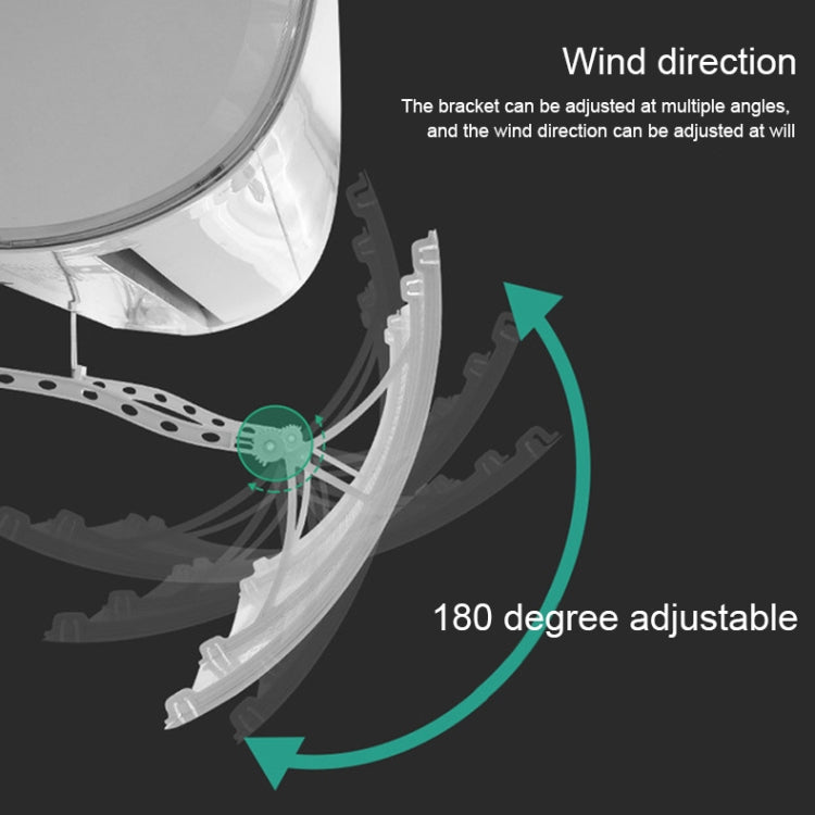 Anti Direct Blow Wall Mounted Air Conditioner Guide Plate Cold Air Baffle (White)