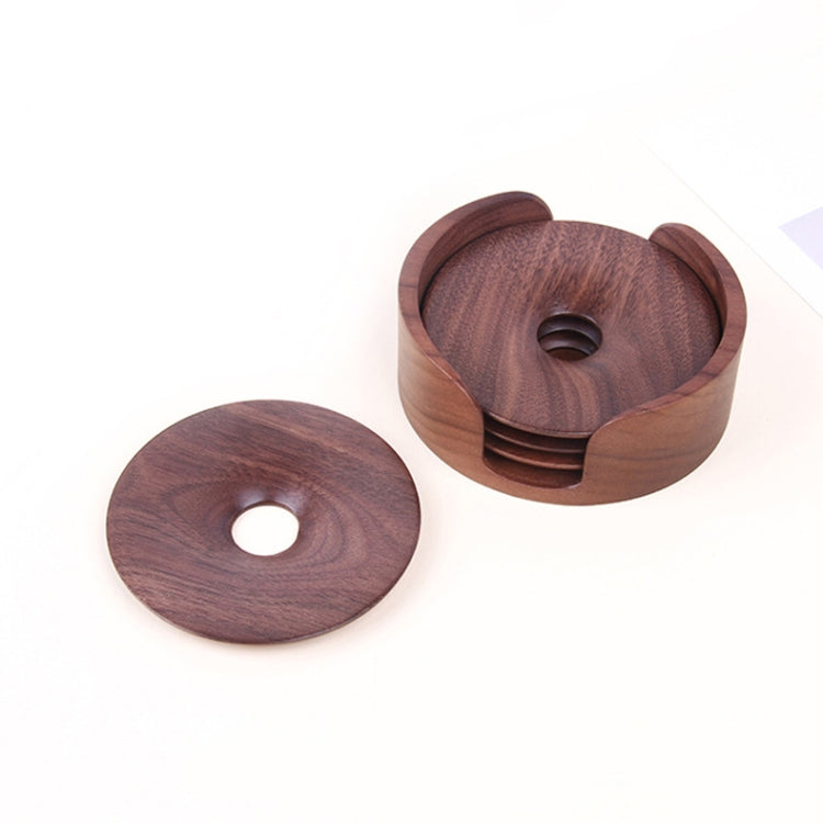 Creative Household Tableware Heat Insulation Wooden Oval Coaster