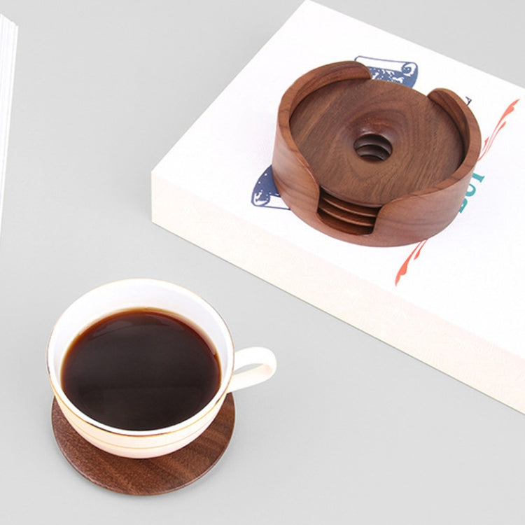 Creative Household Tableware Heat Insulation Wooden Oval Coaster