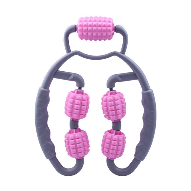 5-wheel Ring Roller Leg Massager, Specifications: Bagged