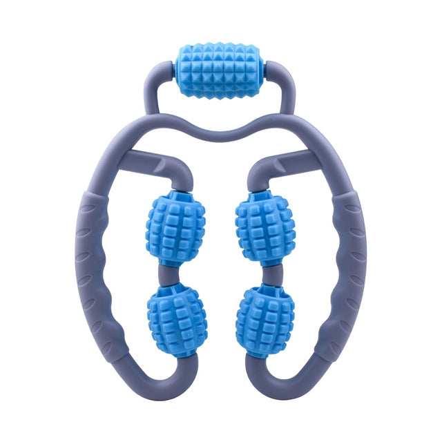 5-wheel Ring Roller Leg Massager, Specifications: Bagged
