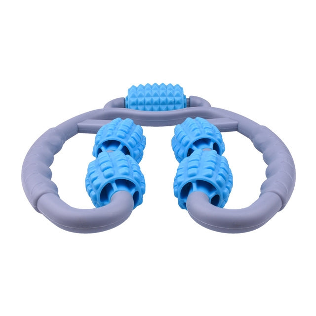 5-wheel Ring Roller Leg Massager, Specifications: Bagged