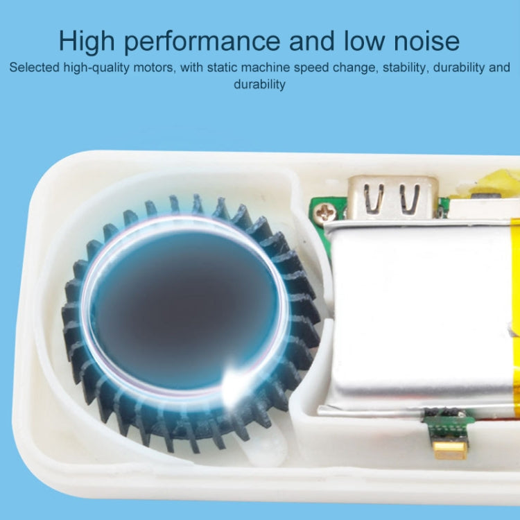 M5 USB Rechargeable Mask Air Circulation Small Fan Ultraviolet Purification Exhaust Fan