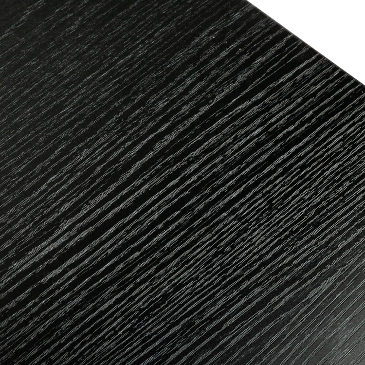 [US Warehouse] MDF Countertops Wrought Iron Base Single Layer Snack Table, Size: 38.5 x 30 x 53cm